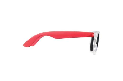 Sunglasses Bradley UV400 Transparent red