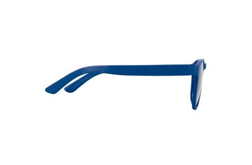 Sonnenbrille Weizenstroh Erde UV400 Blau