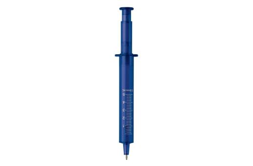 Injection pen transparent Transparent blue