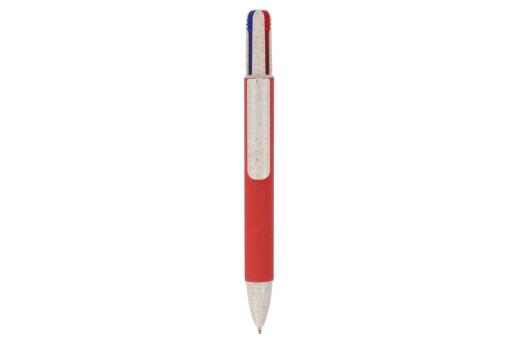 4-color Ball pen paper Red