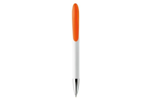 Speedy ball pen twist metal tip Orange/white