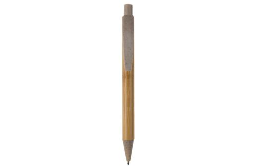 Ball pen bamboo with wheatstraw Convoy grey