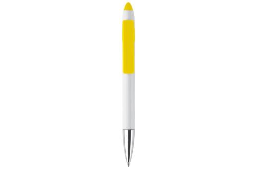 California ball pen twist/touch White/yellow