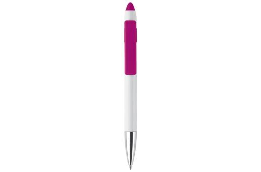 California ball pen twist/touch Pink/white