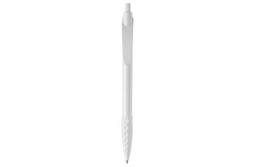 Cosmo ball pen rubber grip HC White