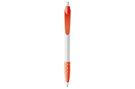 Cosmo ball pen rubber grip HC Orange/white