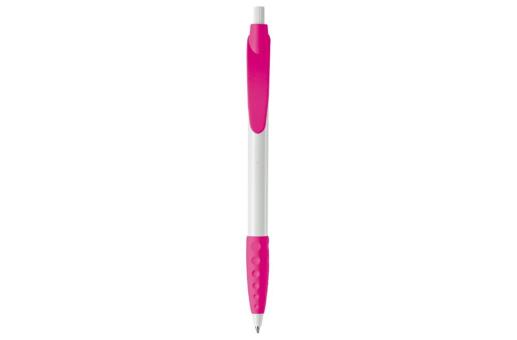 Cosmo ball pen rubber grip HC Pink/white