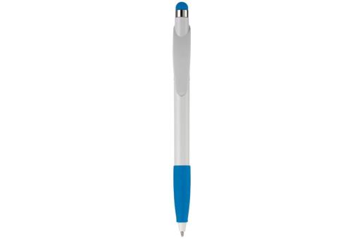 Kugelschreiber Cosmo Stylus, hellblau Hellblau, offwhite