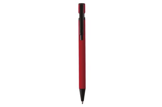 Ball pen Valencia soft touch Red