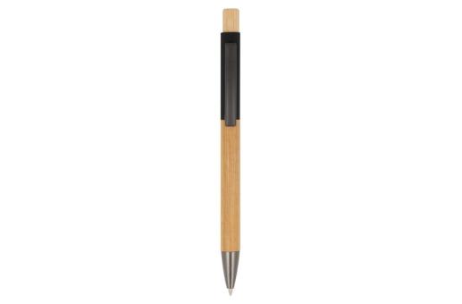 Ball pen Madrid bamboo Black