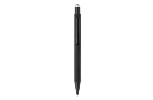 New York schwarz Gummiert Stylus Schwarz/silber