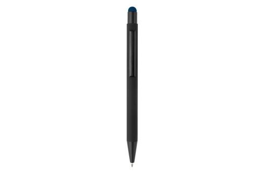 New York schwarz Gummiert Stylus Schwarz/blau