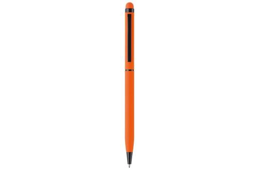 Slim stylus rubberised Orange