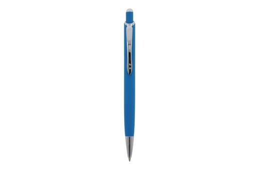 Ball pen Monaco Metal soft touch Light blue