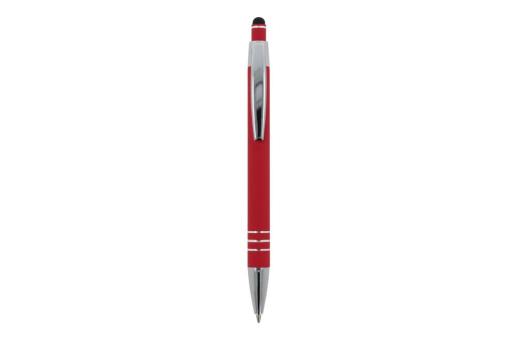 Ball pen Athens Metal soft touch Red