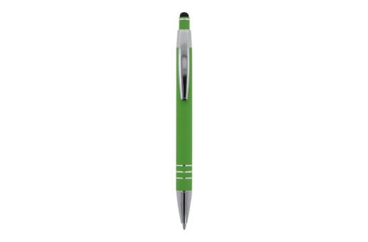 Ball pen Athens Metal soft touch Light green