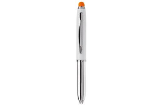 Stylus Kugelschreiber Shine Orange/weiß