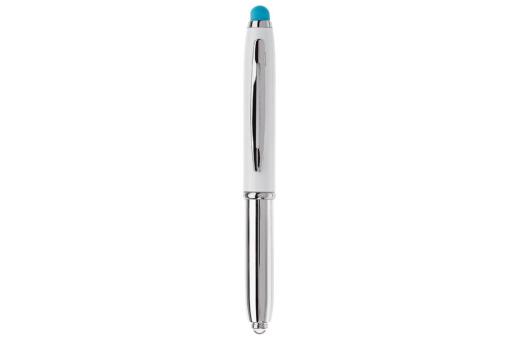 Stylus Kugelschreiber Shine, hellblau Hellblau, offwhite