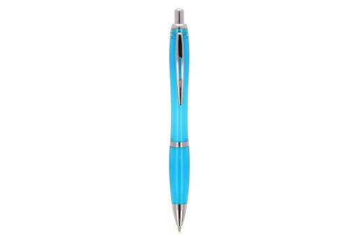 Ball pen Hawaii transparent Ocean Bound Plastic Transparent lightblue