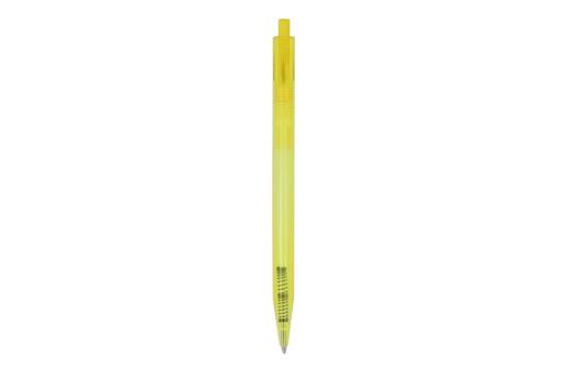 Ball pen Kuma transparent Transparent yellow