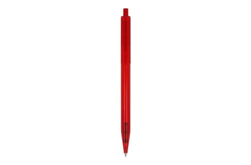 Ball pen Kuma transparent Transparent red