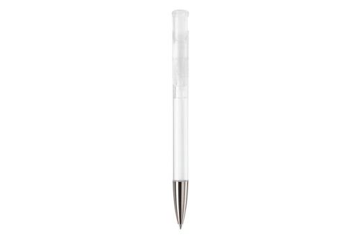 Avalon ball pen metal tip transparent, white White,transparent