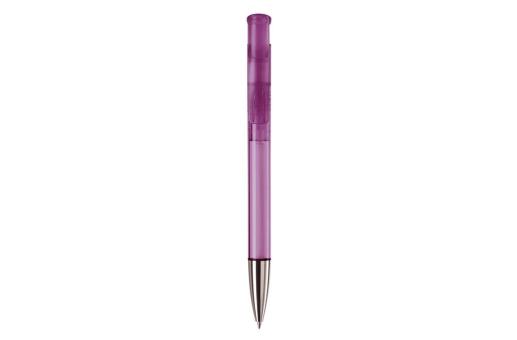 Avalon ball pen metal tip transparent Transparent purple