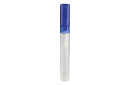 Hand cleaning spray with clip 8ml Transparent blue