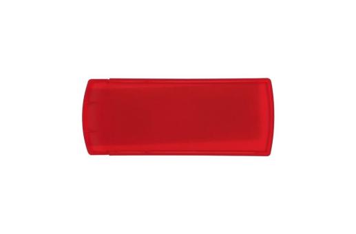 Bandage box Transparent red