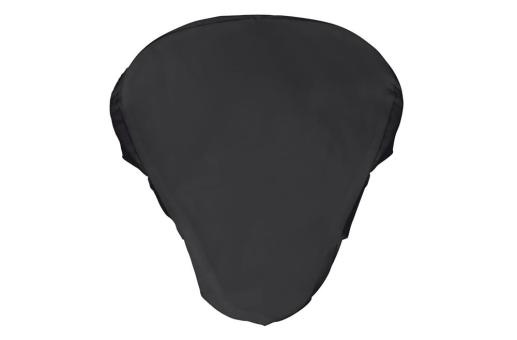 Saddle cover polyester Black