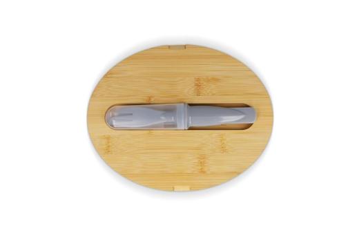 Lunchbox R-PP & bamboo with cutlery - 1L Convoy grey