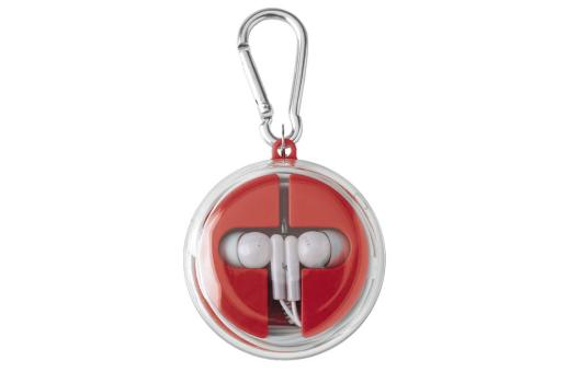 In-ear earphones Red