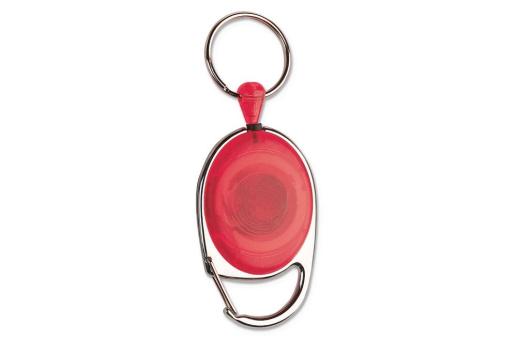 Card holder Transparent red