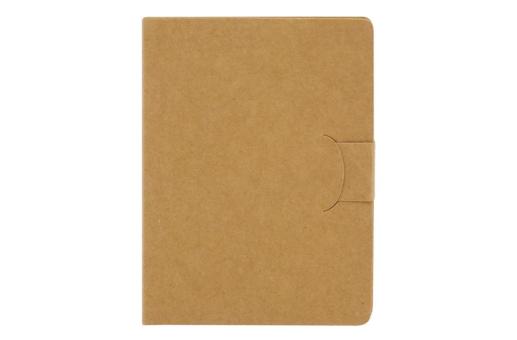 Notebook + sticky notes Brown