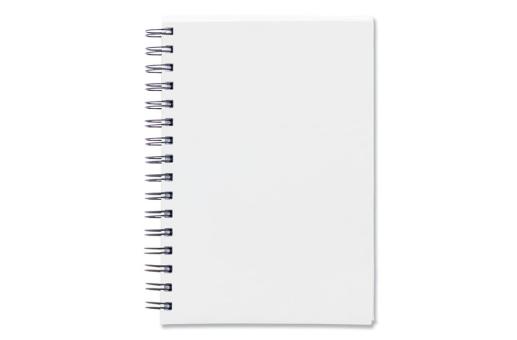 Spiral notebook A5 White