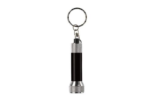 Mini LED light with keyring Black