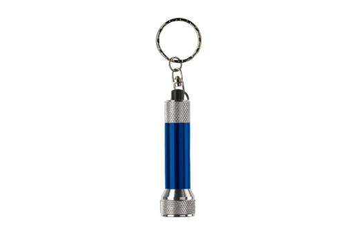 Mini LED light with keyring Aztec blue