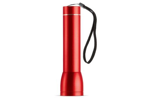 Taschenlampe mit Powerbank 2200mAh Rot