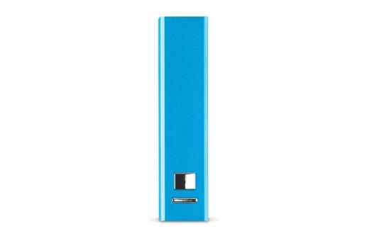 Powerbank Aluminium 2200mAh Hellblau