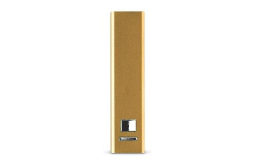 Powerbank Aluminium 2200mAh Gold