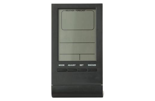 Weather station electronic black Black