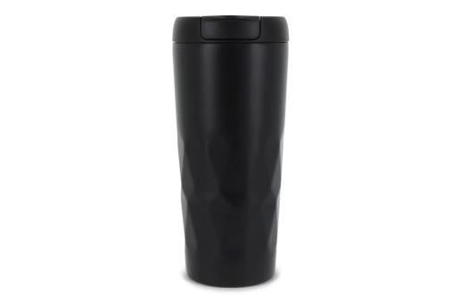 Thermo mug diamond pattern 450ml Black