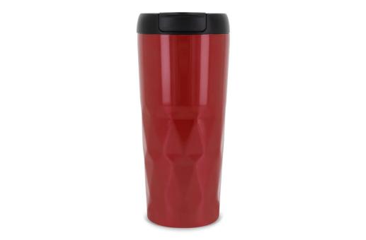 Thermo mug diamond pattern 450ml Red