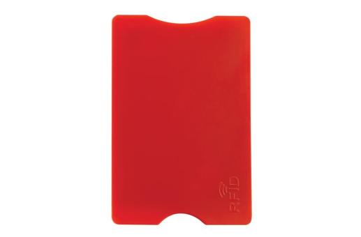 Cardholder anti-skim hard case Red