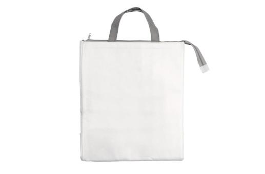 Große Kühltasche aus Non Woven Weiß