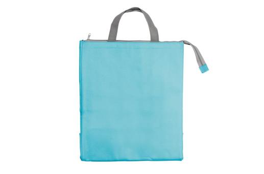 Große Kühltasche aus Non Woven Hellblau