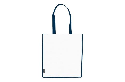 Carrier bag non-woven 75g/m² White/blue