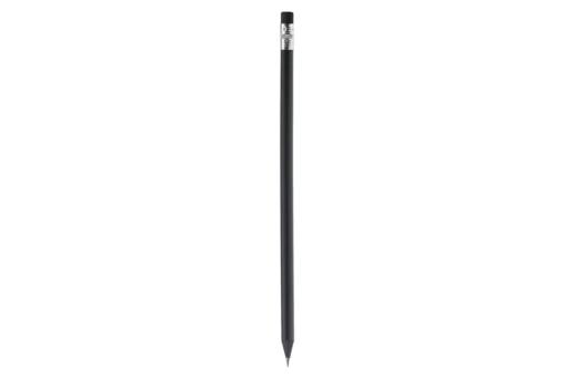 Pencil, black with eraser Black