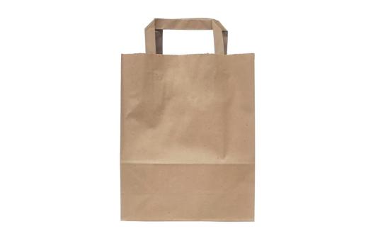 Paper bag 70g/m² 28x10x22cm Brown