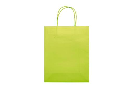 Kraft bag medium 120g/m² Light green